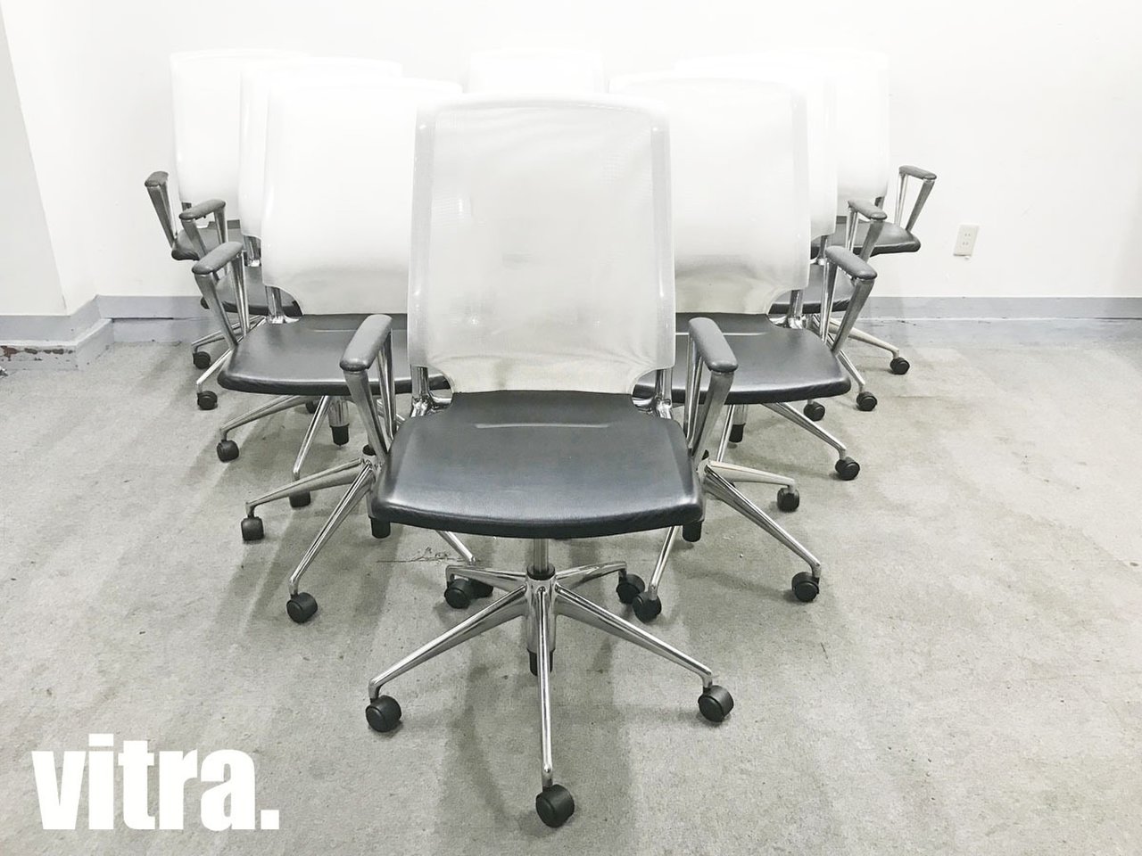 中古】メダチェア vitra/ヴィトラ ミーティングチェア 256314 - 中古