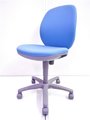 【KS】[2015年製]事務椅子　オフィスチェア　肘なし　ローバック[ローコストチェア]