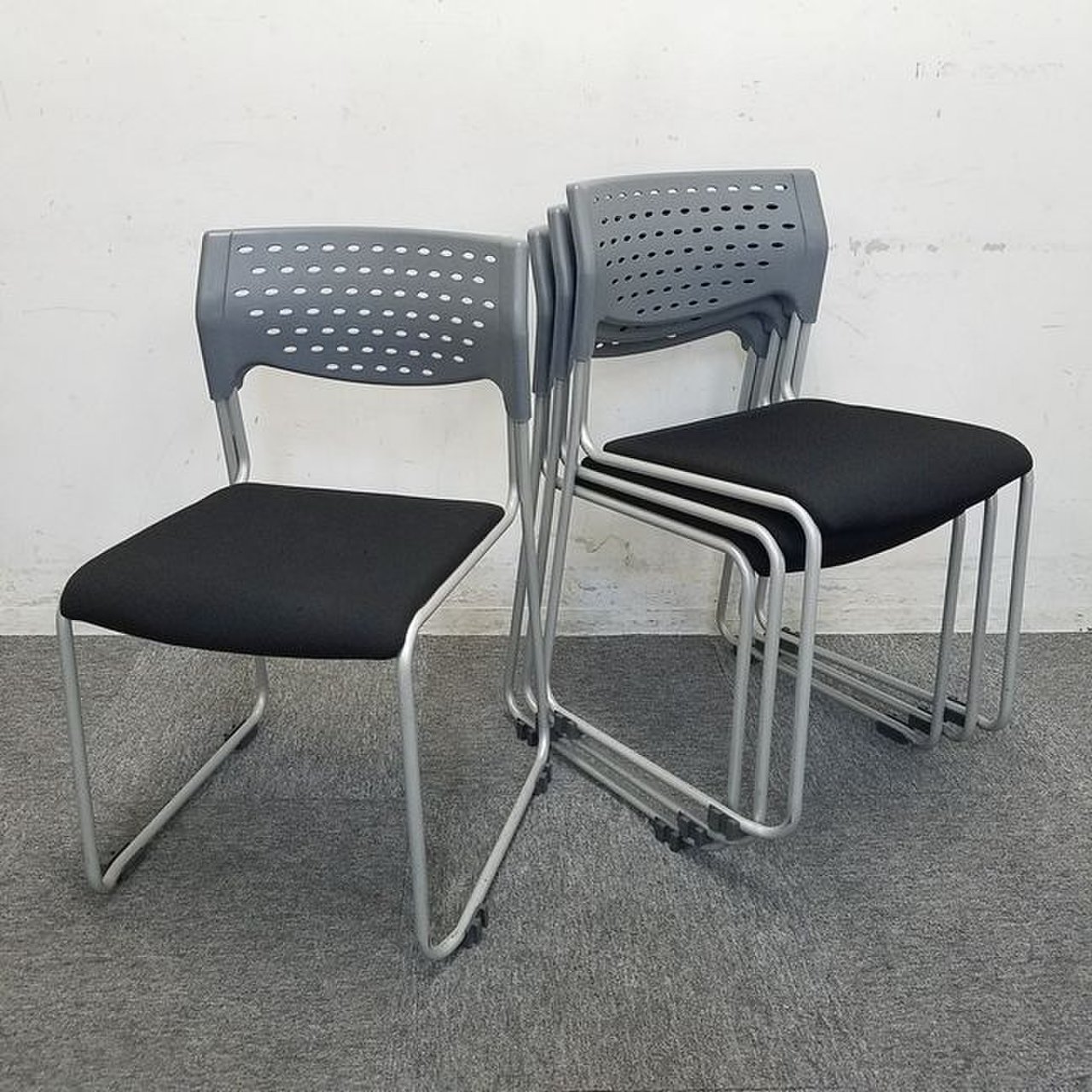 【4脚セット】アイコ製｜スタッキングチェア４脚セット登場です！入れ替えや追加にオススメです！【中古家具】【リサイクル】
                        その他シリーズ
                                    中古
            