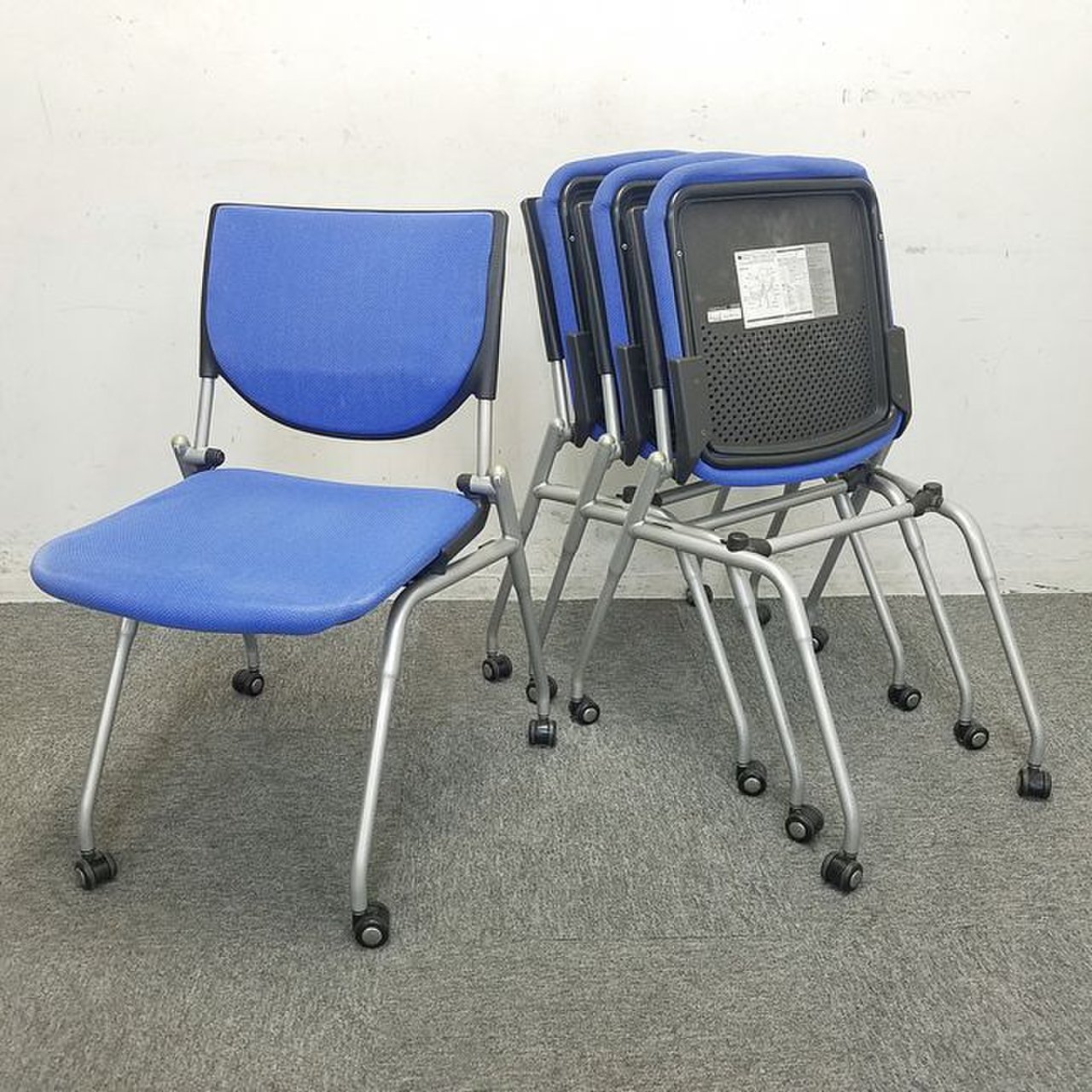 【４脚セット】オカムラ製｜プロスタック｜お得なセット商品！入れ替えや追加にいかがでしょうか！【中古家具】【リサイクル】
                        プロスタック 
                                    中古
            