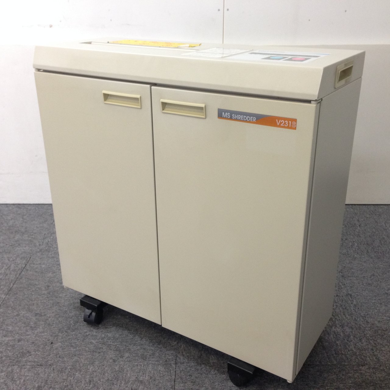 【最大裁断枚数14枚】■明光商会製　■MSV231S　■シュレッダー【1台限定】
                        MSVシリーズ 
                                    中古
            