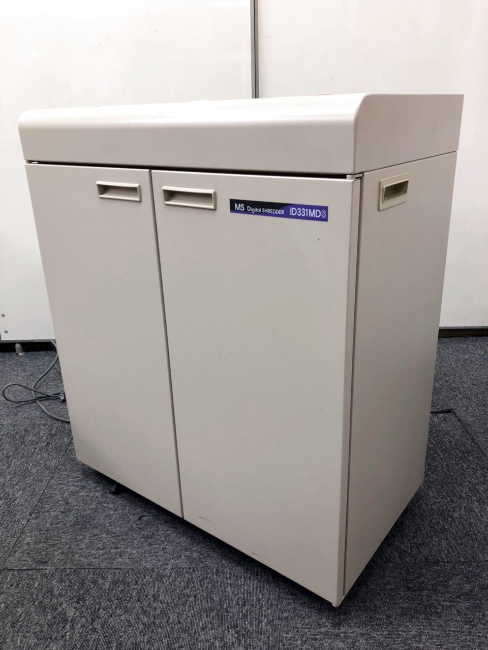 20枚裁断可能な細方シュレッダー｜デスク横や部署毎に1台必須アイテム
                        MSシリーズ 
                                    中古
            