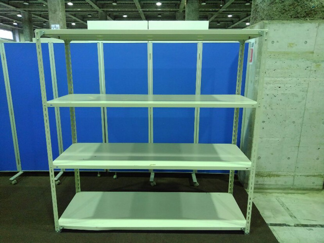 ボルト式のW1805の中古ラックが2台入荷しました！　天地4段　耐荷重：段/70kg　
※マテハン本舗の中古商品は、千葉県柏市に在庫がございます。
                        不明
                                    中古
            