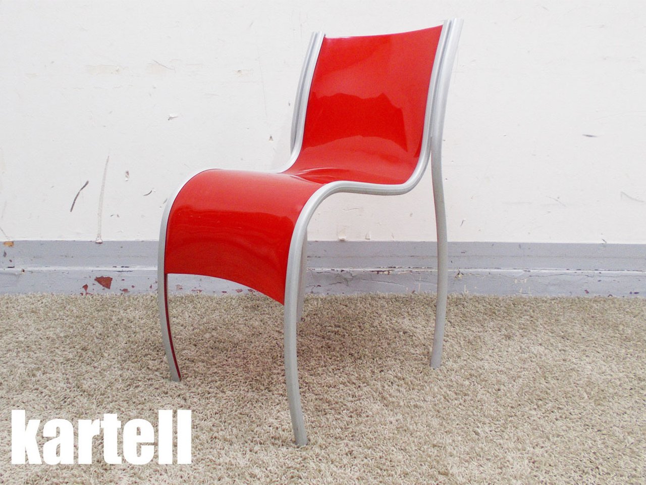 kartell/カルテル　ロン・アラッド/Ron Arad 　FPEチェア　赤　hhstyle取扱
                        その他シリーズ
                                    中古
            