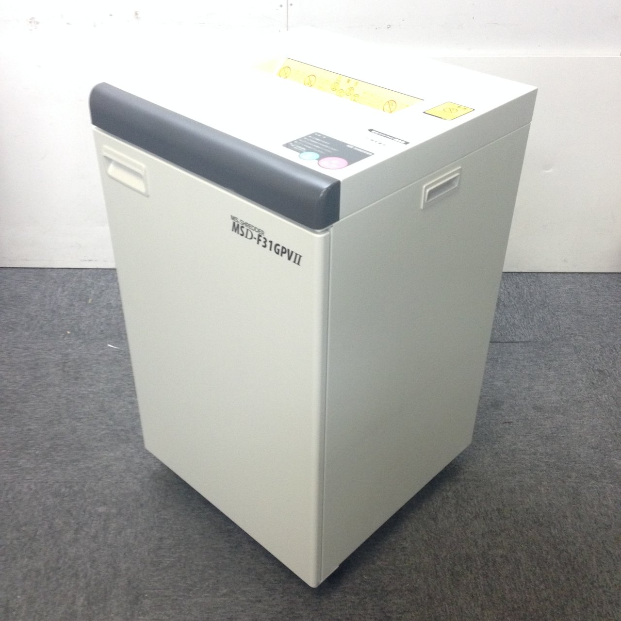 【定価50万以上】明光商会の現行シュレッダー！プライバシー・個人情報保護施策にいかがでしょうか！【MSD-F31GPV Ⅱ】
                        MSシリーズ 
                                    中古
            