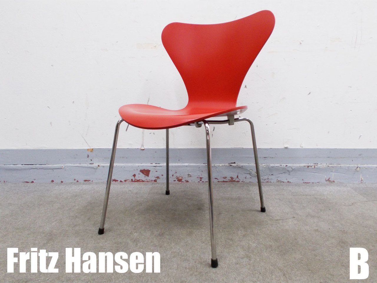 B)Fritz Hansen/フリッツハンセン　セブンチェア　レッド　北欧　ヤコブセン
                        その他シリーズ
                                    中古
            