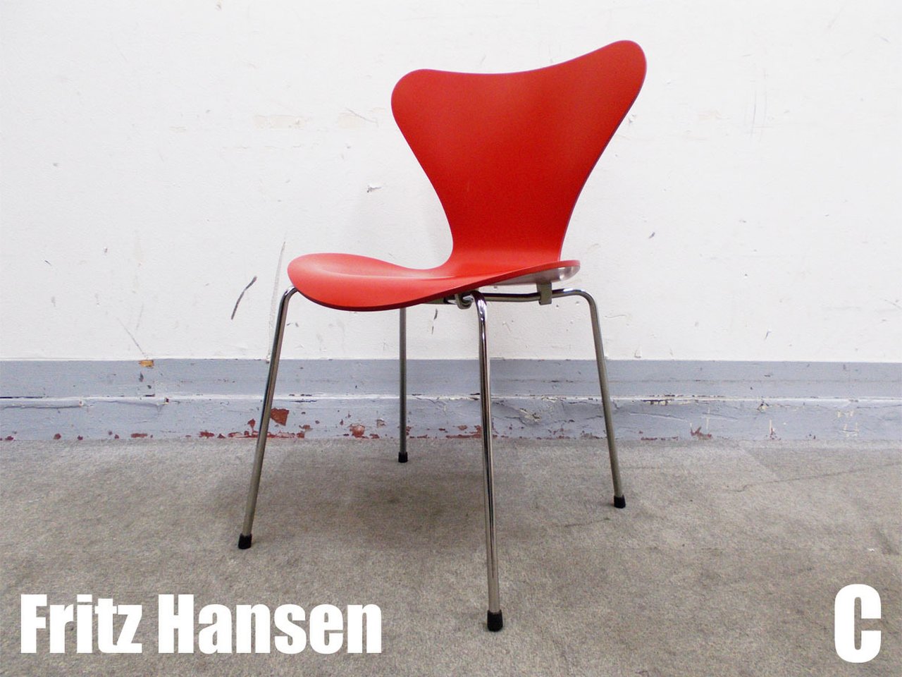C)Fritz Hansen/フリッツハンセン　セブンチェア　レッド　北欧　ヤコブセン
                        その他シリーズ
                                    中古
            