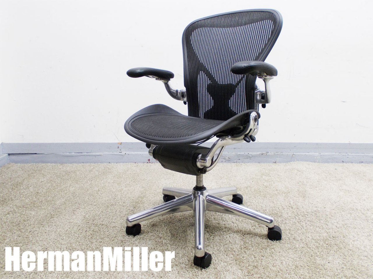 中古】アーロンチェア（ポスチャー フル装備） Herman Miller/ハーマン 