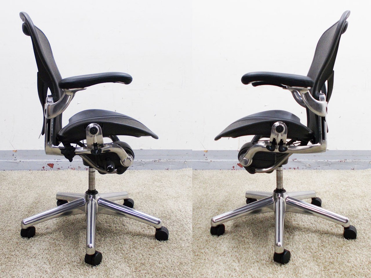 中古】アーロンチェア（ポスチャー フル装備） Herman Miller