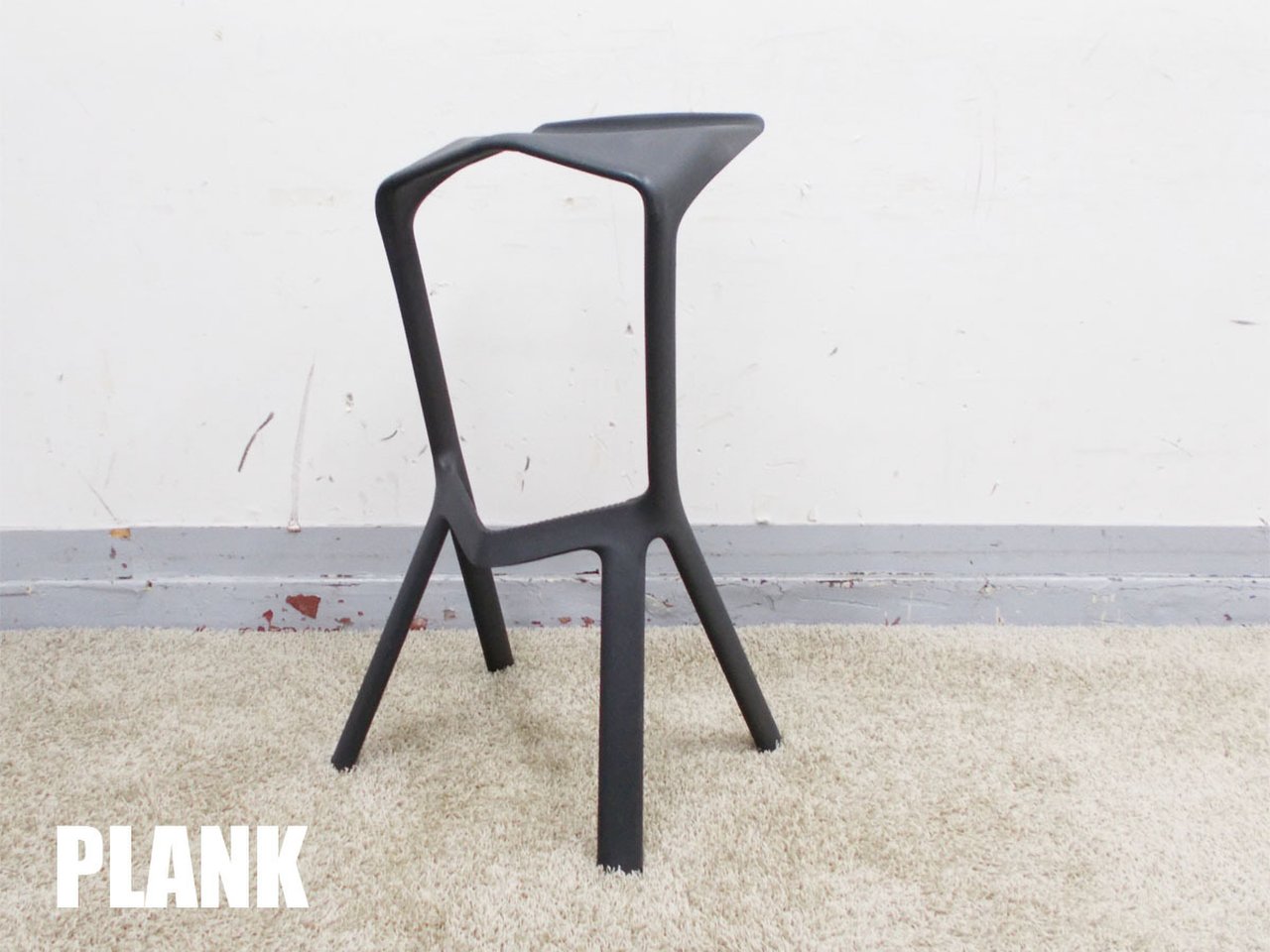 Plank/プランク　MIURAstool/ミウラスツール　コンスタンチン・グルチッチ　黒　北欧
                        その他シリーズ
                                    中古
            