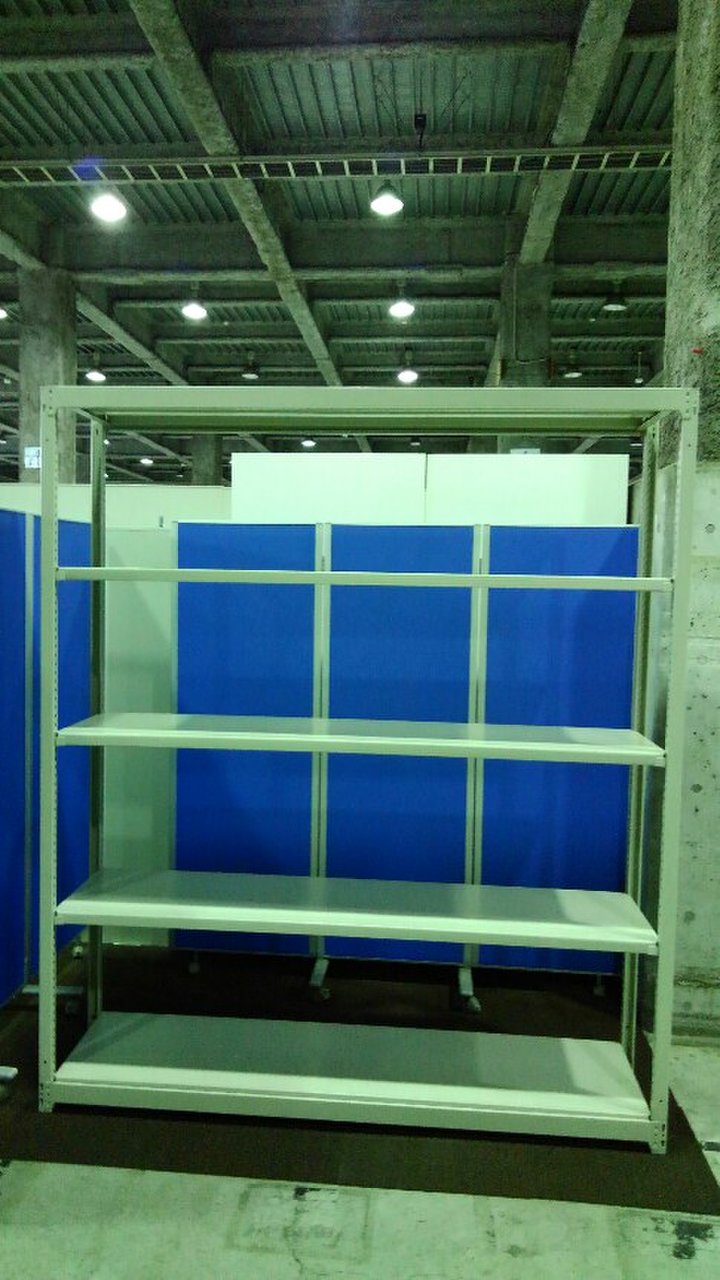 【☆年末年始休業のお知らせ☆2019年12月27日(金)～2020年1月8日(水)まで休業させて頂きます。2019年1月9日(木)より順次対応させて頂きます。】コクヨ W1800mmタイプの中古ラックが入荷しました！！　天地5段　均等耐荷重：段/150kg　ボルトレスなので組立も簡単！　
※マテハン本舗の中古商品は、千葉県柏市に在庫がございます。
                        不明
                                    中古
            