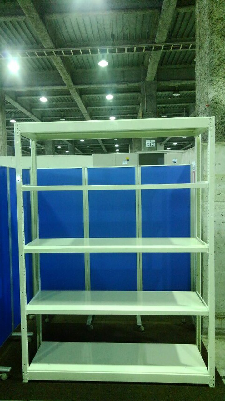 オカムラのW1540の中古ラックが2台入荷しました！！　天地5段　耐荷重：段/100kg　ボルトレスなので組立も簡単！ 同シリーズのW1240タイプも入荷しております。 ※マテハン本舗の中古商品は、千葉県柏市に在庫がございます。
                        不明
                                    中古
            