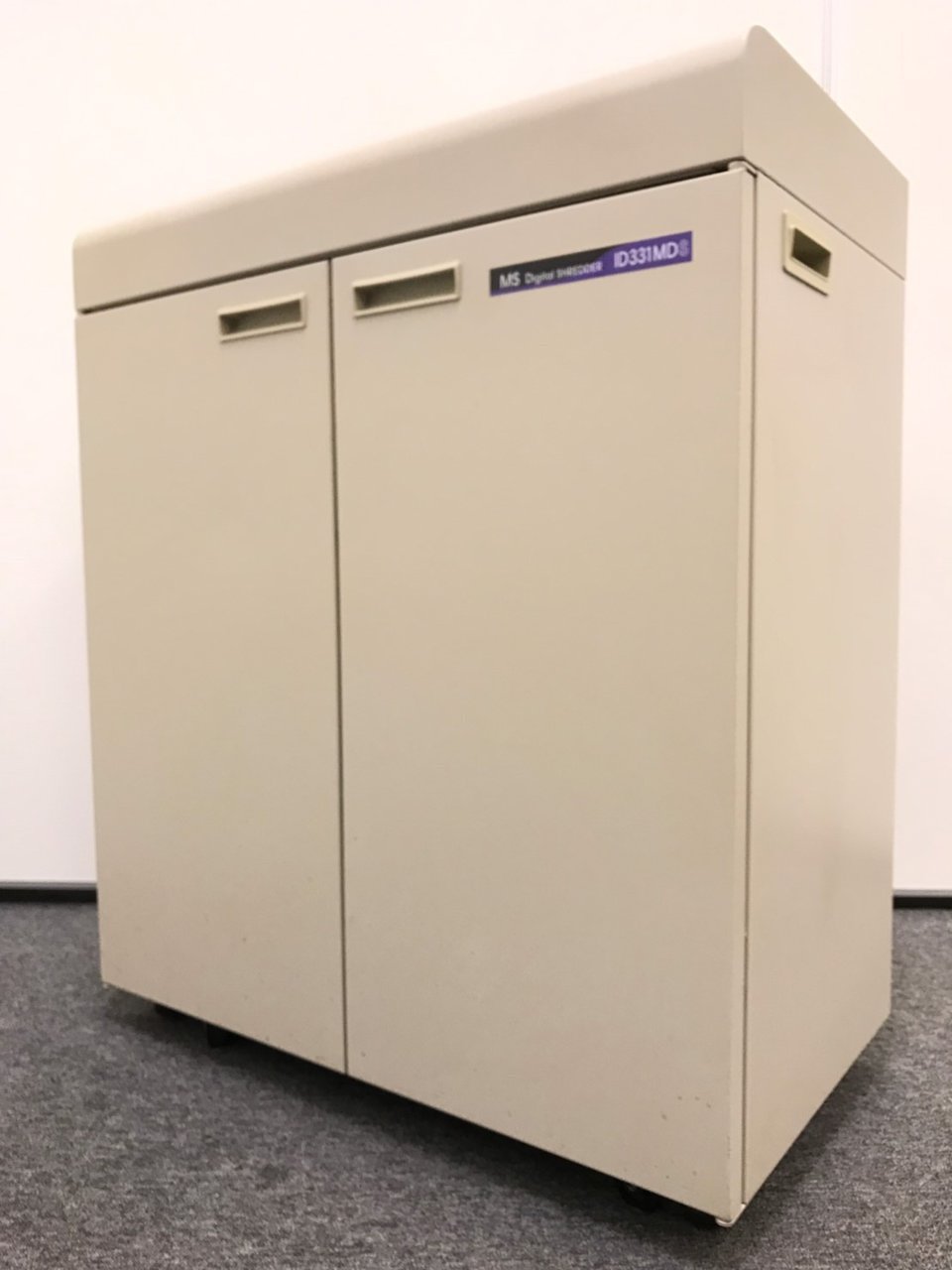 【最大裁断枚数28枚※新品時】シュレッダー　｜明光商会製｜MS ID331MDS
                        IDシリーズ 
                                    中古
            