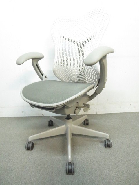 【中古】ミラアーム Herman Miller/ハーマンミラー 肘付ハイバックチェア 265188