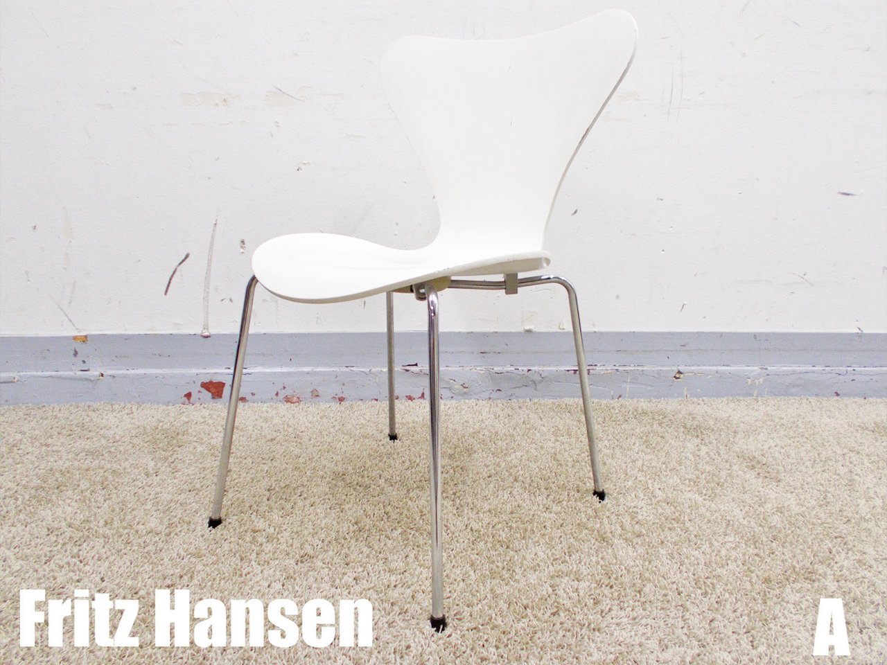 A)Fritz Hansen/フリッツハンセン　セブンチェア　ホワイト　北欧　ヤコブセン
                        その他シリーズ
                                    中古
            