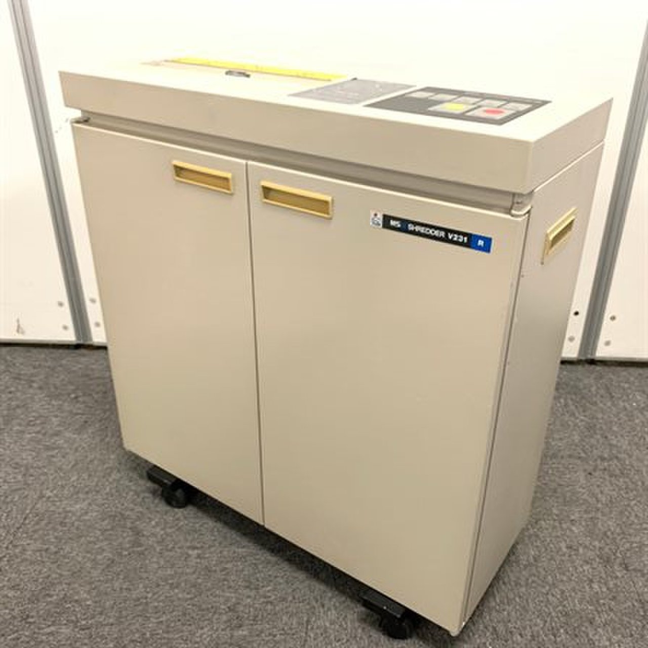 【お買い得価格！！】オフィス定番商品！明光製｜シュレッダー【限定一台！】※最大裁断枚数9枚
                        MSシリーズ 
                                    中古
            