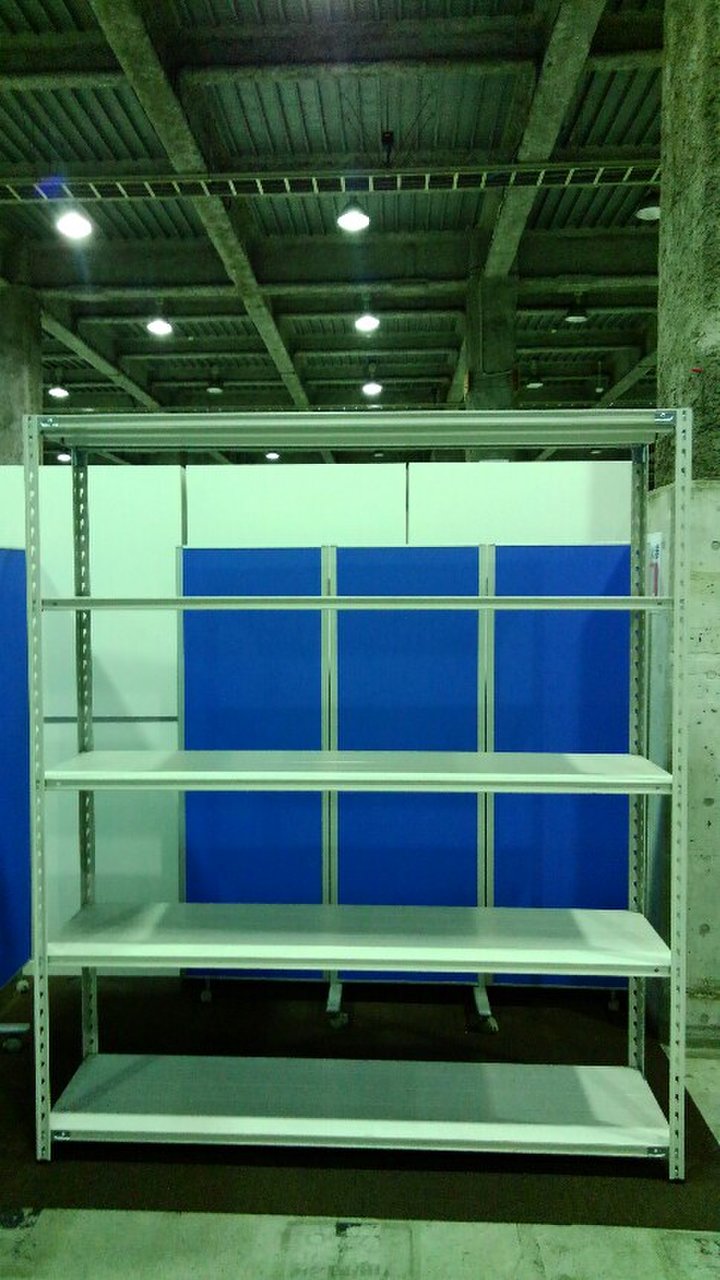 上下六角ボルト式タイプの中古ラックが大量(28台)入荷致しました！！　天地5段　耐荷重：段/100kg 　同タイプのW1200も入荷しております。
※マテハン本舗の中古商品は、千葉県柏市に在庫がございます。
                        不明
                                    中古
            