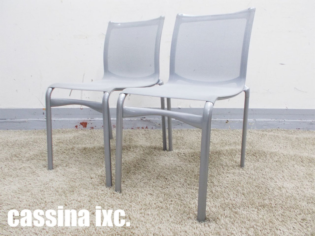 中古】ハイフレーム アームレスチェア Cassina/カッシーナ