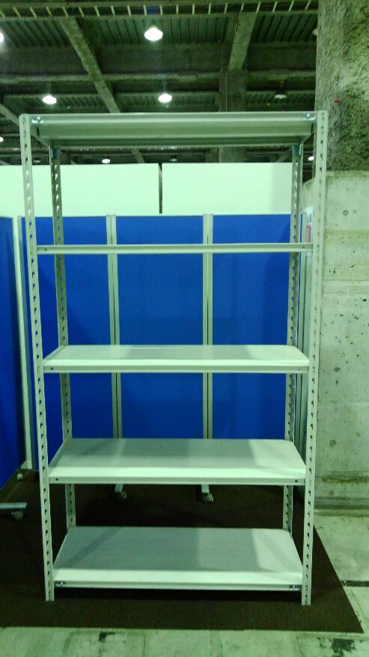 上下六角ボルト式タイプの中古ラックが3台入荷致しました！　天地5段　耐荷重：段/100kg 　同タイプのW1800も入荷しております。※マテハン本舗の中古商品は、千葉県柏市に在庫がございます。
                        不明
                                    中古
            