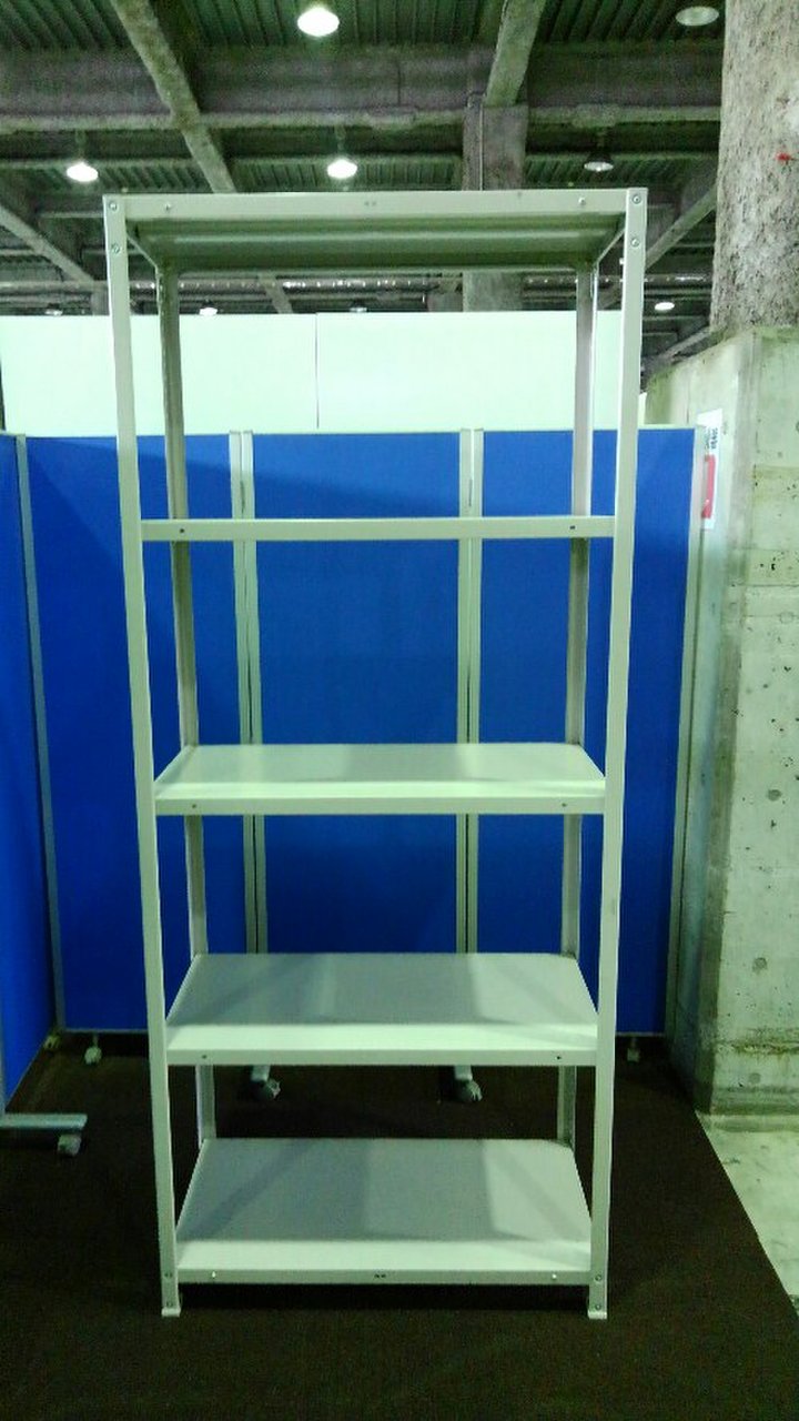 上下六角ボルト式タイプの中古ラックが大量(14台)入荷致しました！　天地5段　耐荷重：段/100kg 
 ※マテハン本舗の中古商品は、千葉県柏市に在庫がございます。
                        不明
                                    中古
            