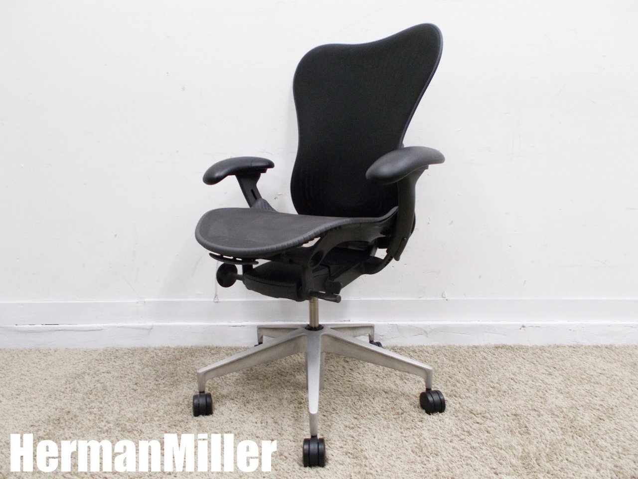 中古】ミラ2 Herman Miller/ハーマンミラー 肘付ハイバックチェア 