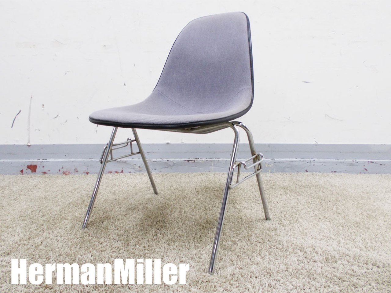 【中古】イームズシェル Herman Miller/ハーマンミラー スタッキングチェア 268080