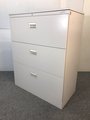 【中古】42シリーズ オカムラ(okamura) 3段ラテラル書庫