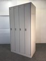 【中古】FZタイプ オカムラ(okamura) 4人用ロッカー