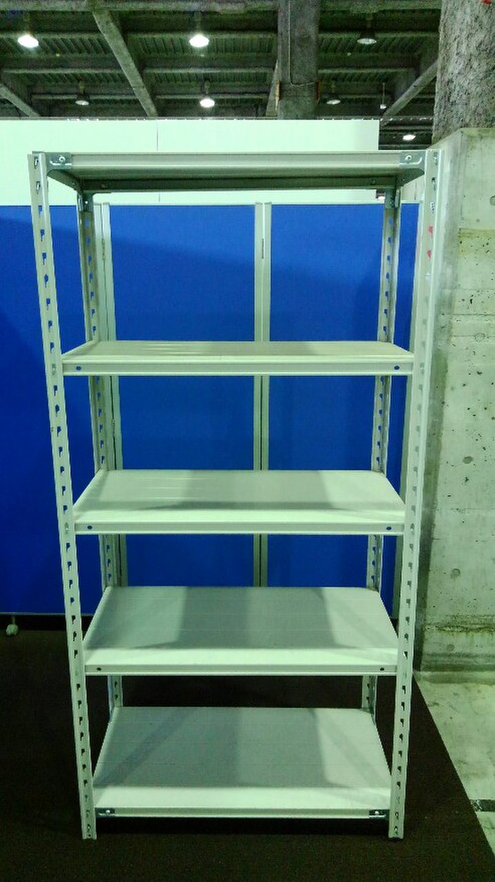 W900の上下六角ボルト式タイプの中古ラックが1台入荷致しました！　天地5段　耐荷重：段/100kg 　同タイプのW1800・W1200も入荷しております。 
※マテハン本舗の中古商品は、千葉県柏市に在庫がございます。
                        不明
                                    中古
            