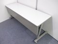 【KS】【【在庫入替のためお安く！】会議室・研修室にはこのテーブル！】オフィスの会議室などで必需品の天板が折れるテーブル入荷！