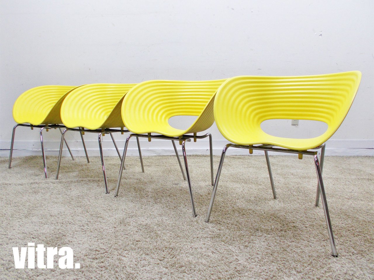 中古】トムバックチェア vitra/ヴィトラ スタッキングチェア 272178 