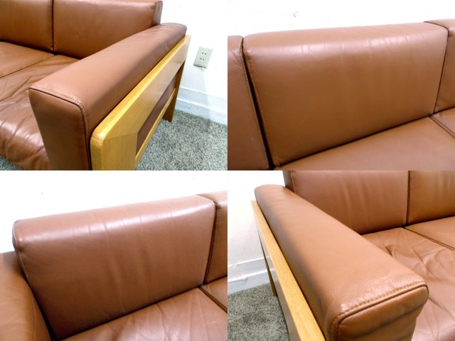 【中古】 Knoll/ノール 3人掛けソファ 274394