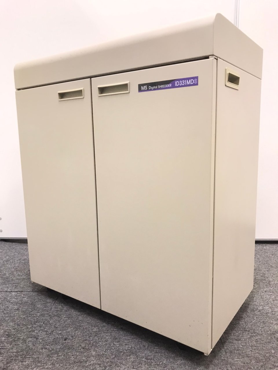 【最大裁断枚数28枚※新品時】シュレッダー　｜明光商会製｜MS ID331MDS
                        IDシリーズ 
                                    中古
            