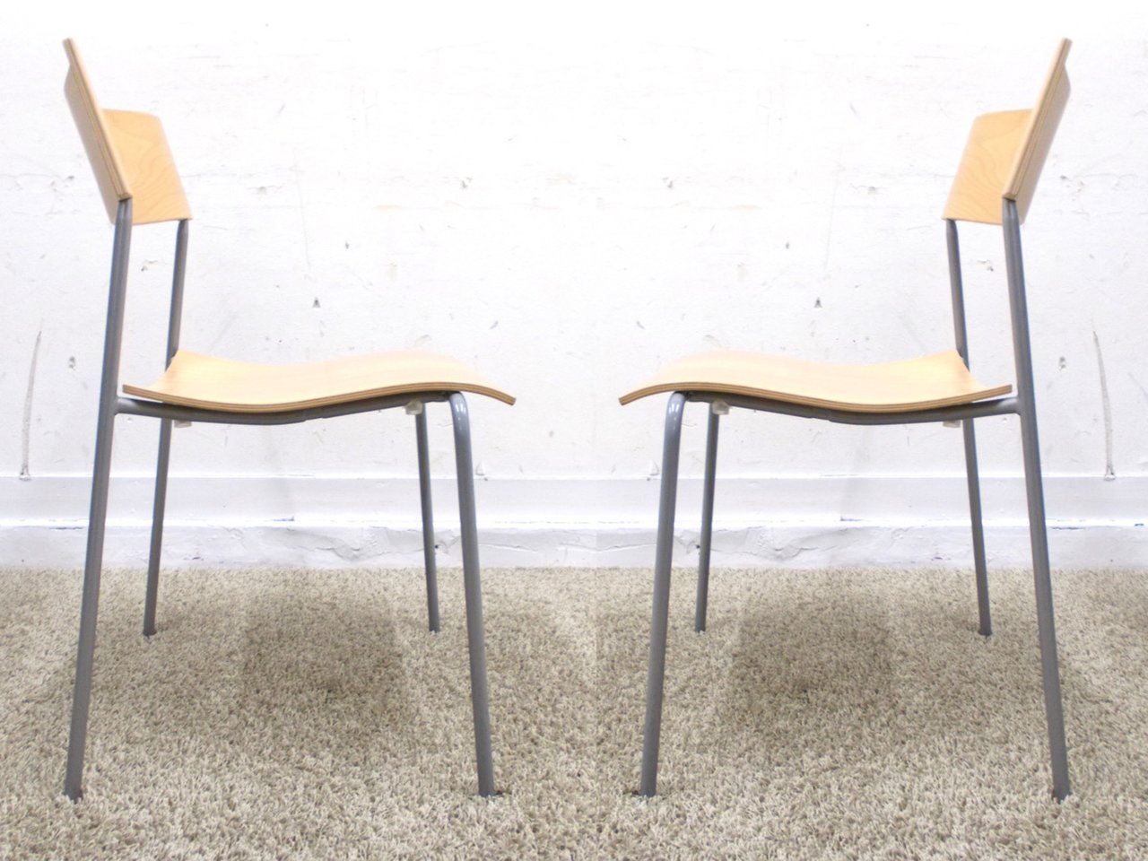 ラムホルツ LAMMHULTS  CAMPUS スタッキングチェア 2脚セット ラムホルツ LAMMHULTS CAMPUS スタッキングチェア 2脚セット