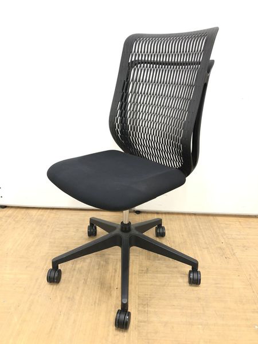 【残り1脚】ウチダ製ハイバック肘無しチェア【高い通気性と優れた安定感】【テレワーク(在宅ワーク・リモートワーク)にオススメ】
                        AJ（エージェイ） 
                                    中古
            