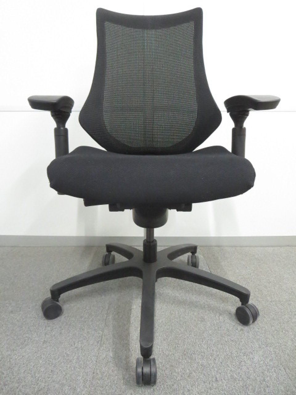 中古】エフクロス KG-177JB-T1T1 イトーキ/ITOKI 肘付ハイバック