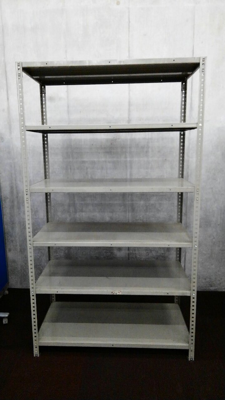 オカムラの珍しい色の中古ラックが1台入荷しました！！②　天地6段　耐荷重：段/150kg　ボルトレスなので組立も簡単！　　
※マテハン本舗の中古商品は、千葉県柏市に在庫がございます。
                        不明
                                    中古
            