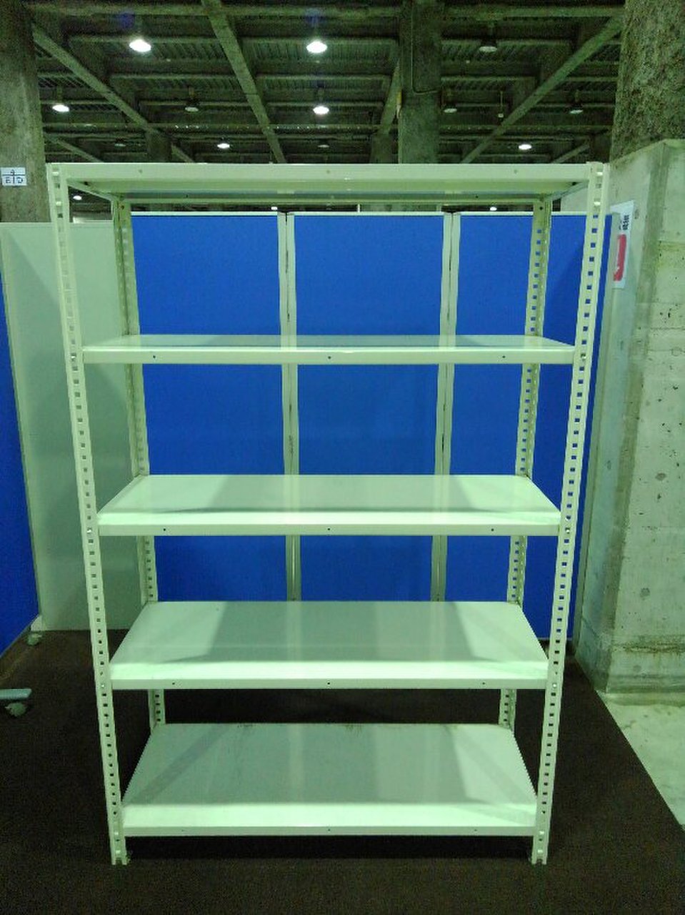 オカムラのW1200の中古ラックが2台入荷しました！！　天地5段　耐荷重：段/100kg　ボルトレスなので組立も簡単！
 ※マテハン本舗の中古商品は、千葉県柏市に在庫がございます
                        その他シリーズ
                                    中古
            