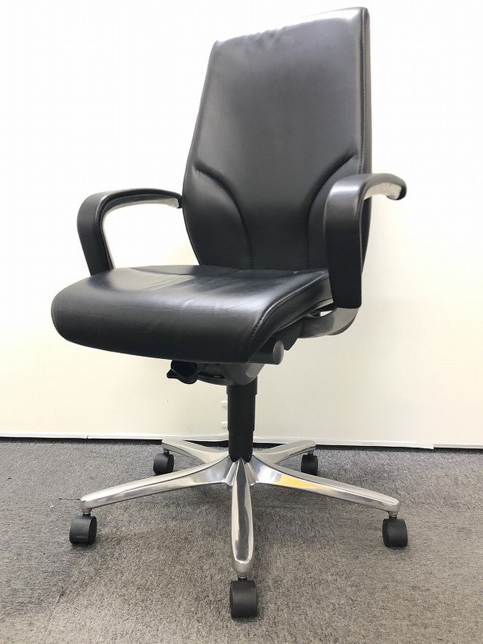 中古】 64-9278RCL011 ジロフレックス 肘付ハイバックチェア