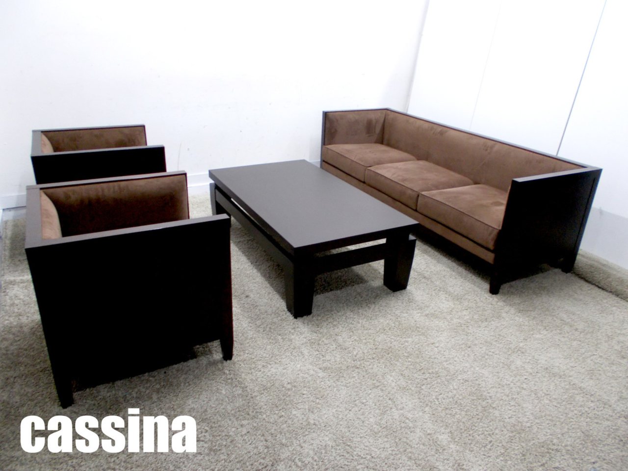 cassina/カッシーナ　インウッド 1Pソファ2脚＋３Pソファ＋サルダン センターテーブルセット 　フィリップ・ユーレル
                        その他シリーズ
                                    中古
            