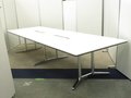 【貴重な会議テーブルが入荷!!】高級会議テーブルの代名詞!デザイン性・高いクオリティの大型テーブルです!!【ワゴンチェア別売】