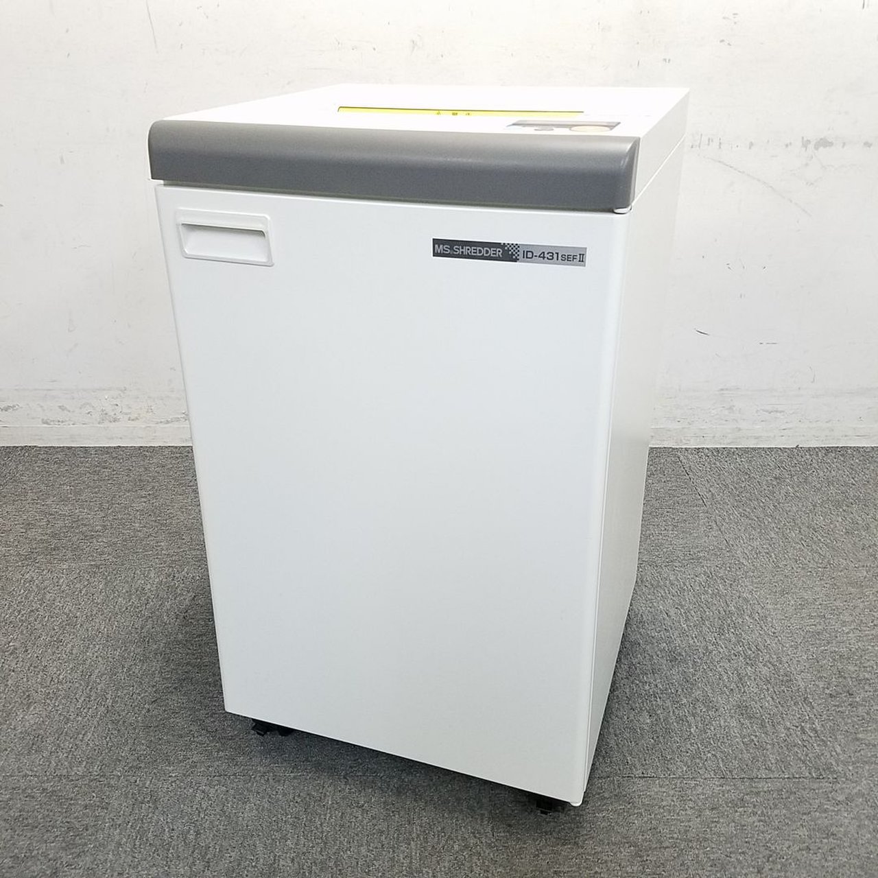 【書類整理に便利】国内シュレッダーのパイオニア！明光商会！！※新品時最大裁断枚数55枚！！中古　シュレッダー　個人情報　オフィス家具
                        MSシリーズ 
                                    中古
            