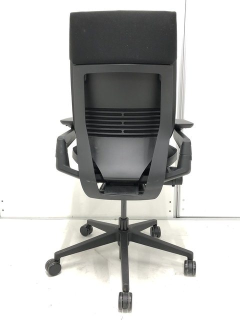 中古】ジェスチャー Steelcase/スチールケース 肘付ハイバックチェア