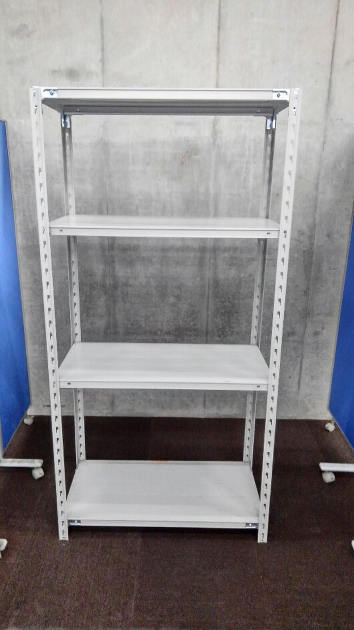 上下六角ボルト式タイプの中古ラックが2台入荷致しました！　天地4段　耐荷重：段/100kg 
※マテハン本舗の中古商品は、千葉県柏市に在庫がございます。
                        不明
                                    中古
            