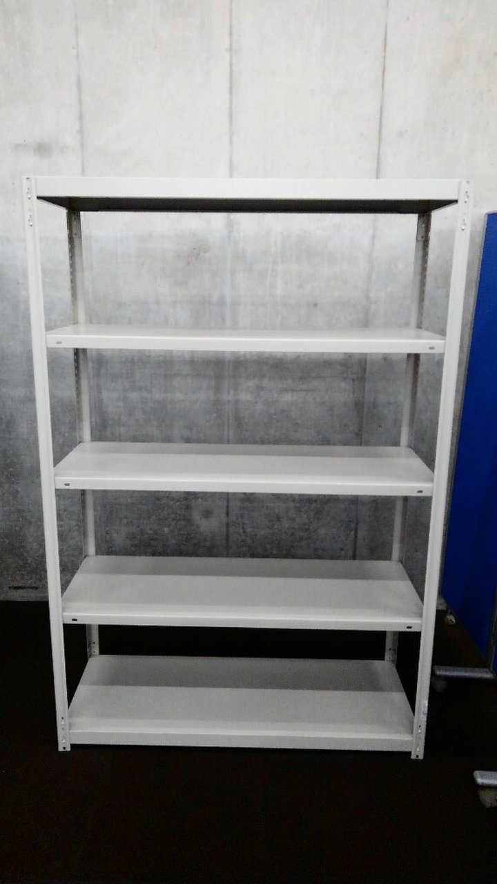 コクヨのW1210の中古ラックが6台入荷しました！　天地5段　耐荷重：段/100kg　ボルトレスなので組立も簡単！ ※マテハン本舗の中古商品は、千葉県柏市に在庫がございます。
                        不明
                                    中古
            