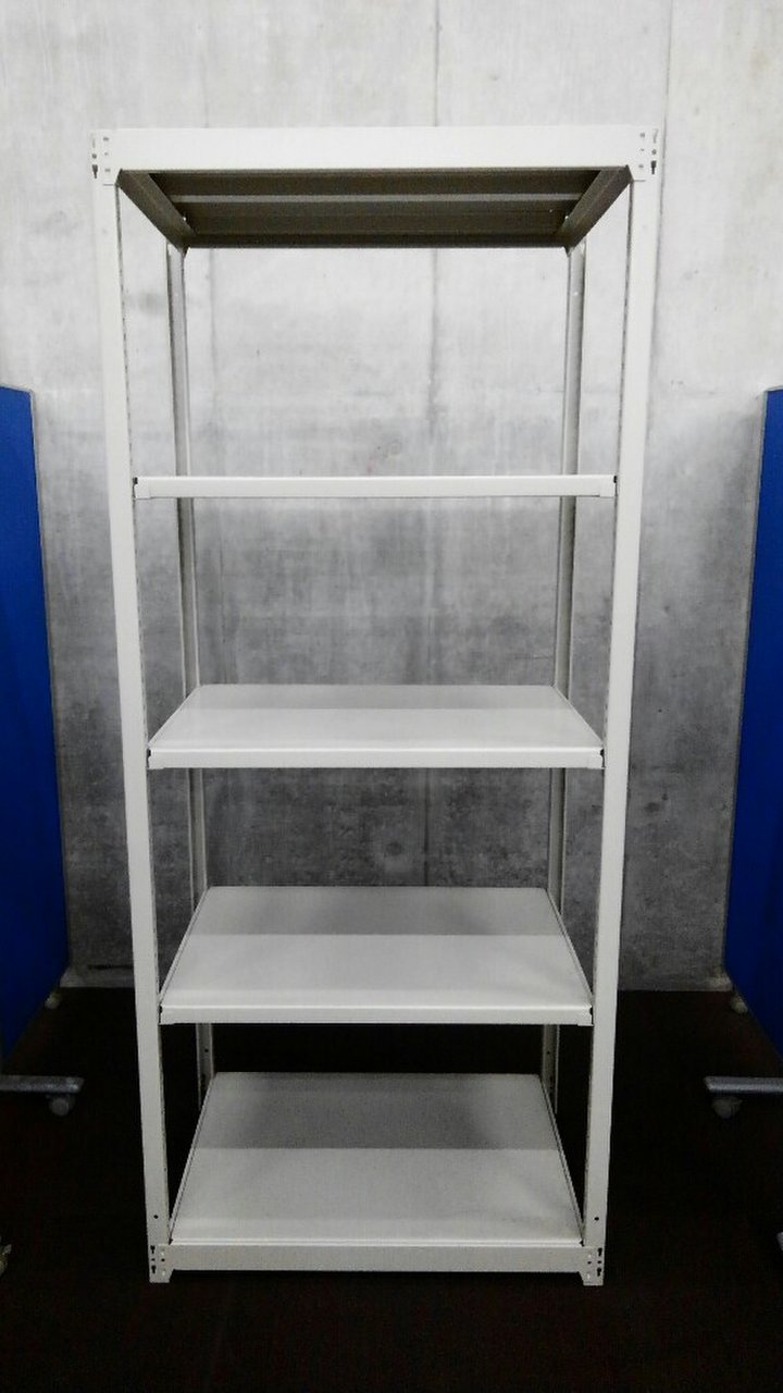 D595の中古ラックが4台入荷しました！　天地5段　耐荷重：段/150kg　ボルトレスなので組立も簡単！　同シリーズのW1800も入荷しております。 
※マテハン本舗の中古商品は、千葉県柏市に在庫がございます。
                        不明
                                    中古
            
