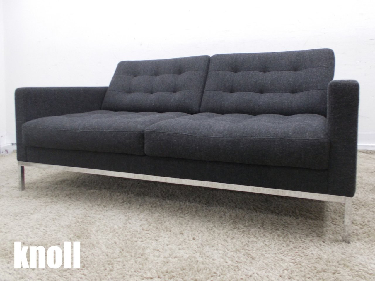 中古】 Knoll/ノール 2人掛けソファ 286283 - 中古オフィス家具なら