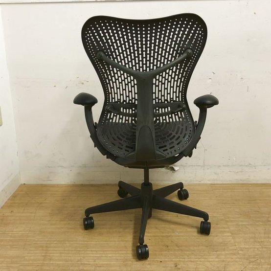 中古】ミラアーム Herman Miller/ハーマンミラー 肘付ハイバックチェア