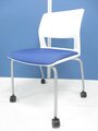 【おつとめ品】【在庫入替特価】ブルーとホワイトのシンプルな色味！作業椅子にもおすすめ！