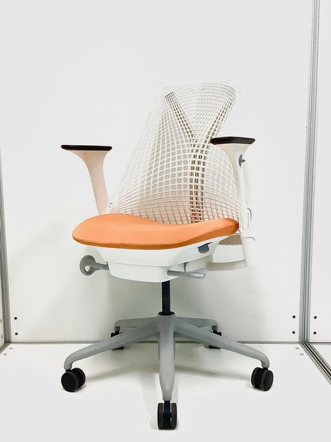 【中古】セイルチェア Herman Miller/ハーマンミラー 肘付ハイバックチェア 288893